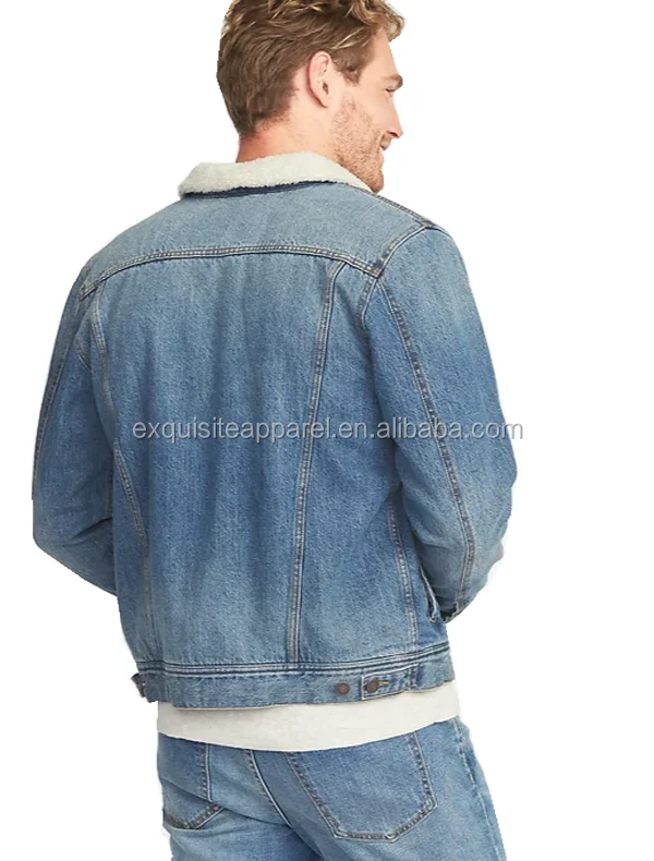 jaqueta jeans acolchoada