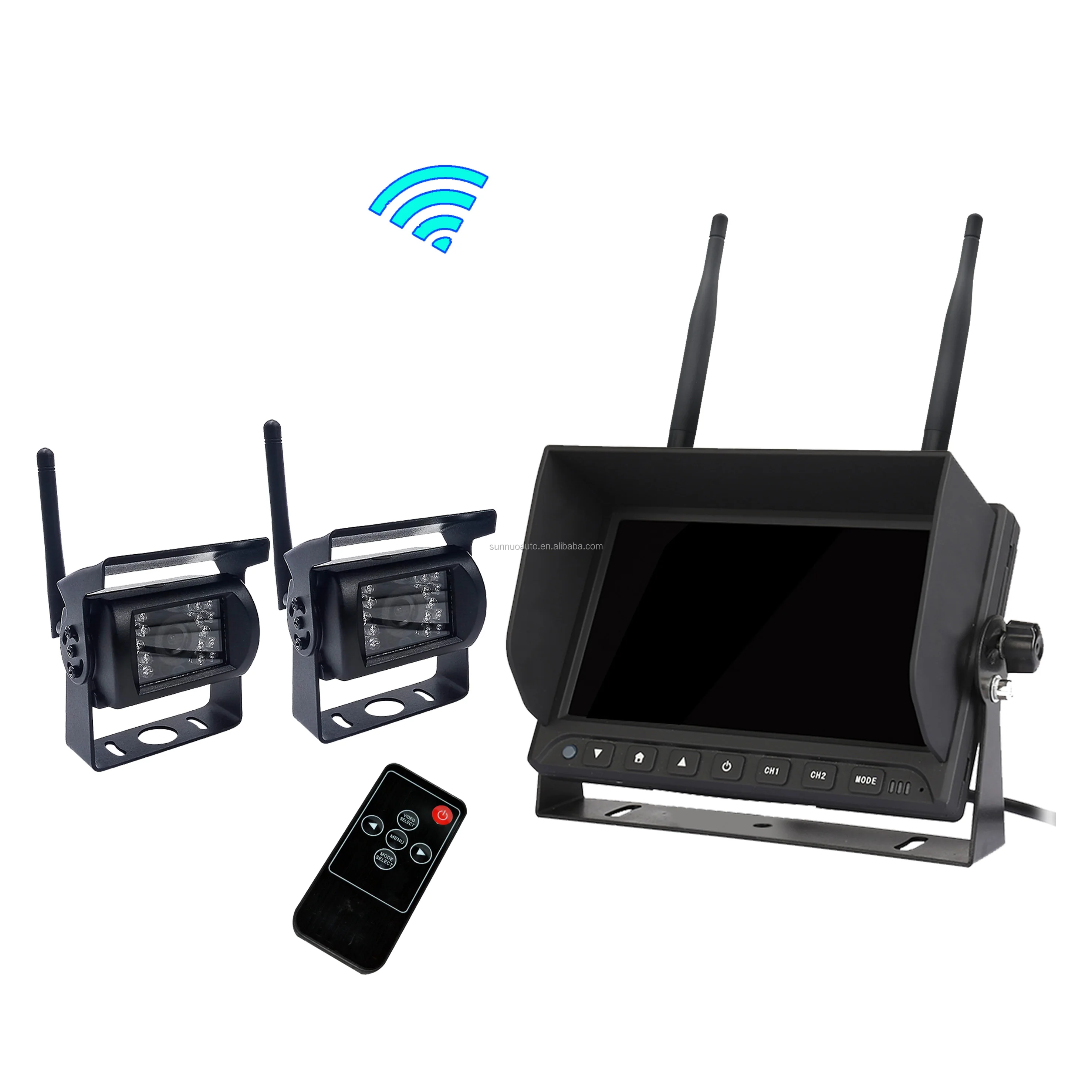 Wireless Car Rear View Camera Mirror Reverse Monitor Car Wireless