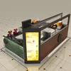 Kiosk fresh juice kiosk design wood kiosk for juice shop