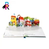 OEM Custom Design Printing Children Kids Learning Book Pop Up Book 3D Three Dimensional Book