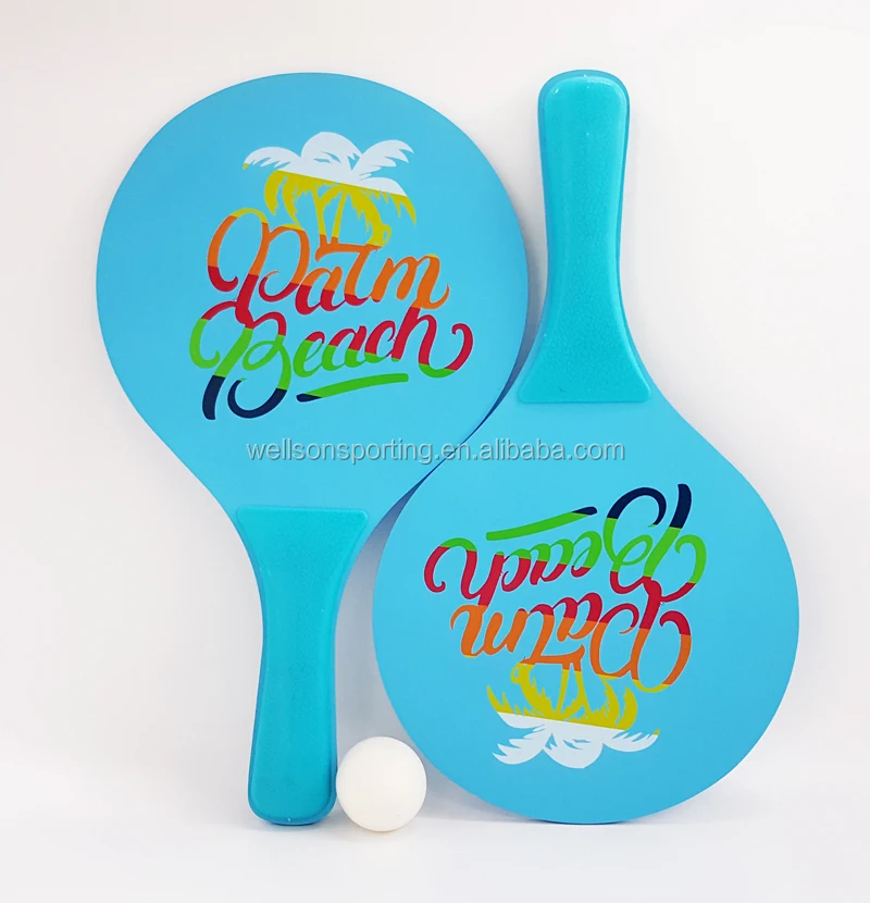 Beach Tennis Racket Factory Price Wooden 2023 New Polyester Wooden ...