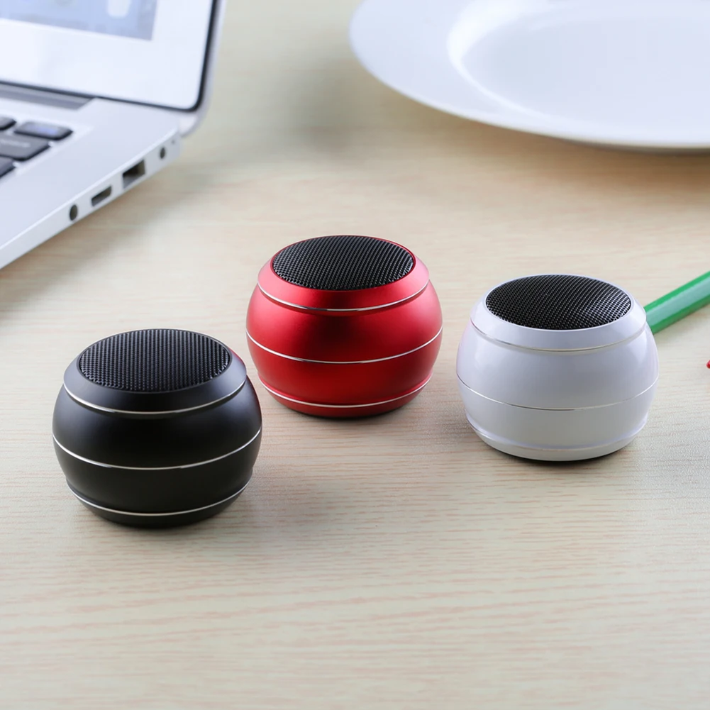 New Bluetooth Speaker TWS Pairing One-Button Self-Timer Speaker silver coin size and easy to carry - ANKUX.COM