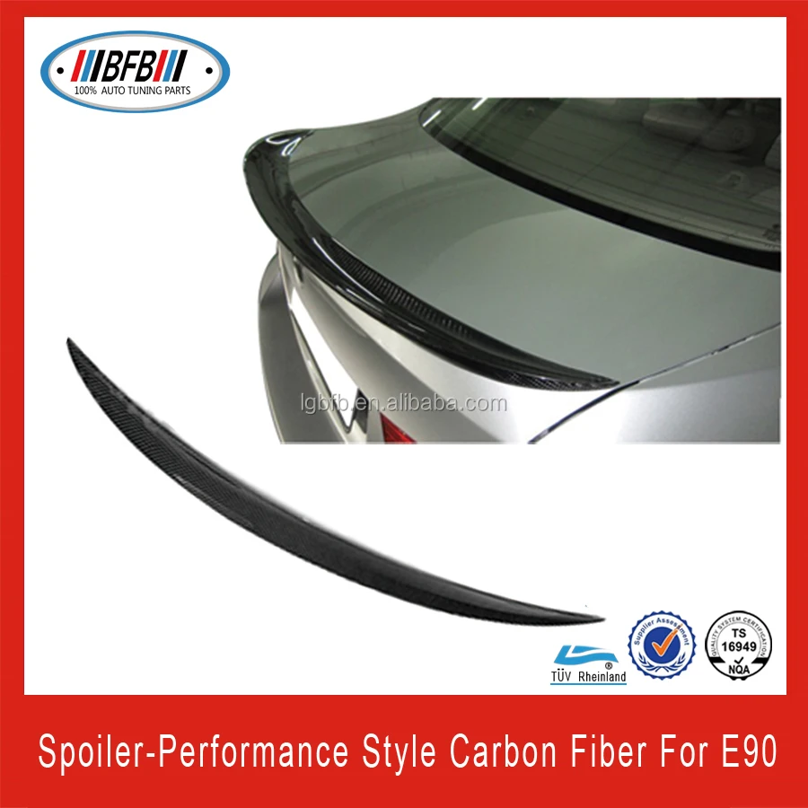 Trunk Spoiler Mobil Karbon Sepatu Sayap Spoiler Untuk Bmw E92 P Gaya