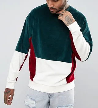 velour sweatshirt mens