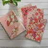 Colored Cherry Blossom Index Tabs, paper File Dividers without number