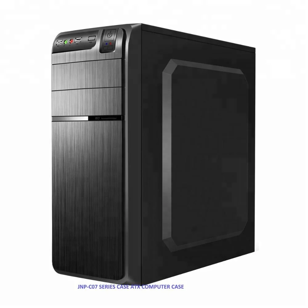 Newest Jnp C07 701full Tower Black Computer Pc Case With High End