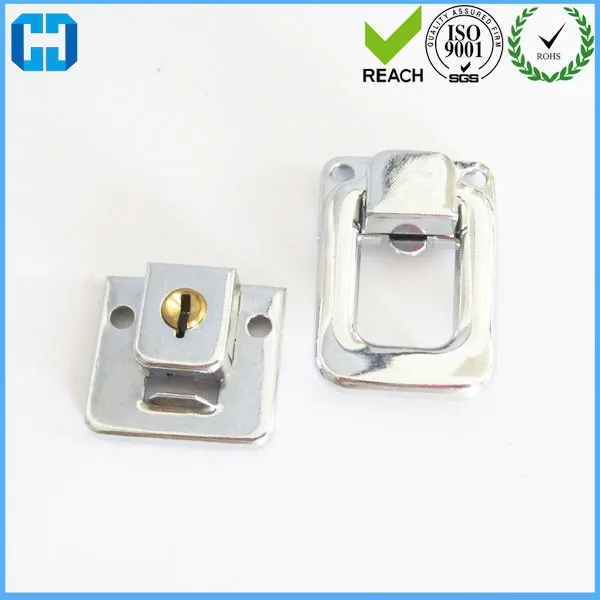 Nickle Color Small Box Lid Latch Catch Lock And Key Buy Lid Latch