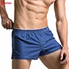 custom sexy hot high waisted nylon thermal boxer shorts pants underwear for men provide free sample