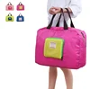 Stock Lightweight Polyester folding travelling bag