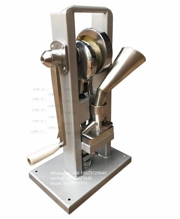 Hand Operated Single Punch Press Tablet Press Machine Price For Tablet