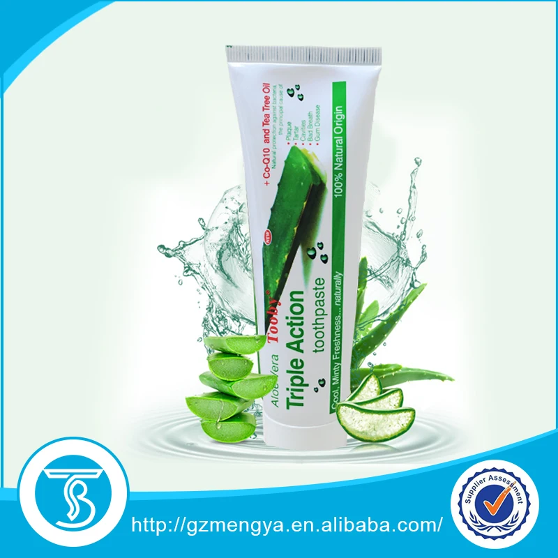 
TOOBY China green oral care herbal tea toothpaste 100ml 