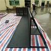Temporary setting high strength barrier metal crowd control barriers