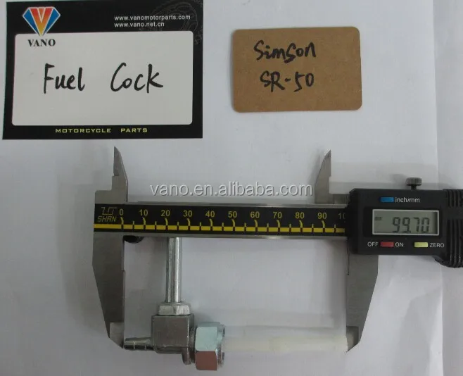 Scooter Bike Gas Fuel Tank Switch Fuel Petcock assembly S50 motorcycle tank fuel switch