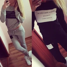 Moderná dámska tepláková súprava z Aliexpress