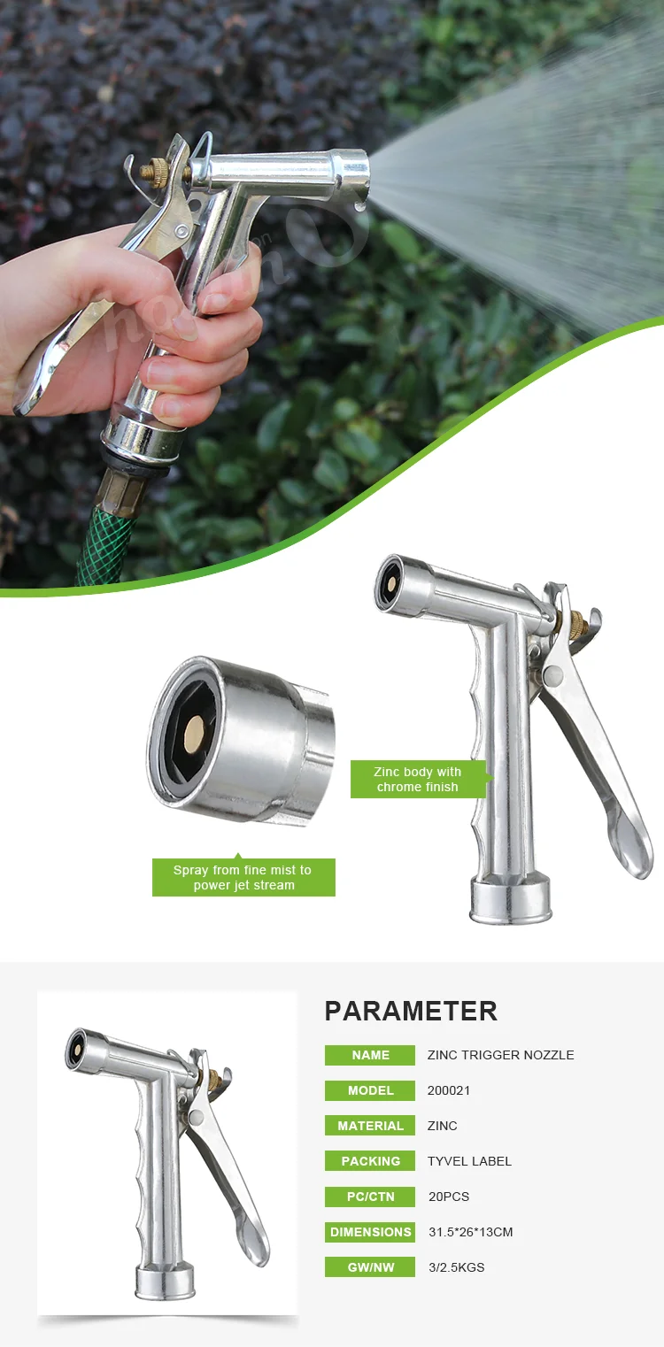 Good Quality Flush Car Washer Zinc Waterjet Water Spray Long Range