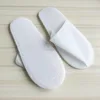 White Close Toe non-woven Slipper