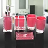 Handmade Modern China Resin Bathroom Accessory Set