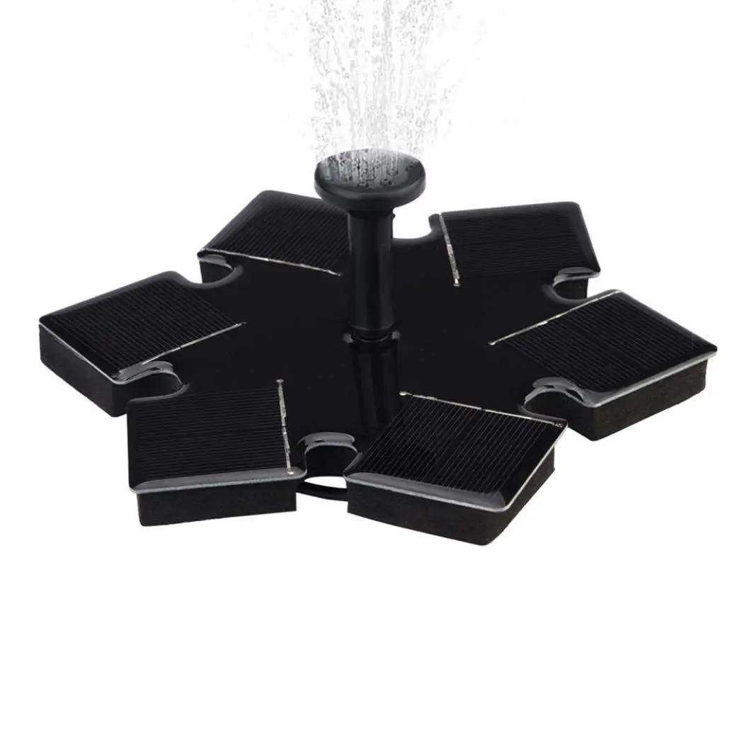 OUNONA Solar Bird Bath for Pation and Garden//Lawn Outdoor Watering Power Pump for Fish Tank Aquarium
