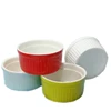 ceramic type colored ramekins,Custom design baking cups round/Modern Classics Pie Dish