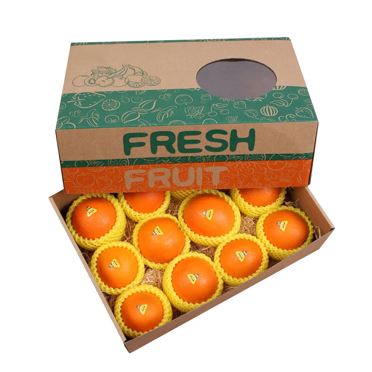 custom size take away food packing eco-friendly corrugated paper