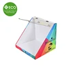 Hot Sale Cardboard Display Stand With Peg Hook Mobile Accessories Display Promotion
