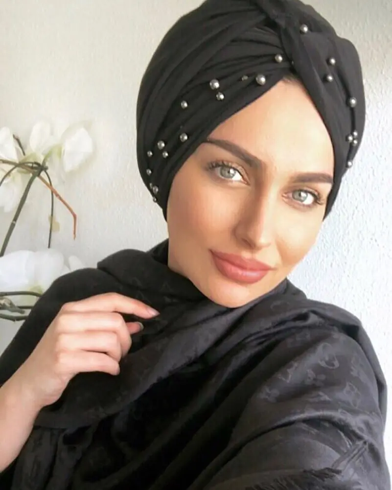 Wholesale High Quality Fashion Turkey Suede Turban Hijab Women Scarf 5239