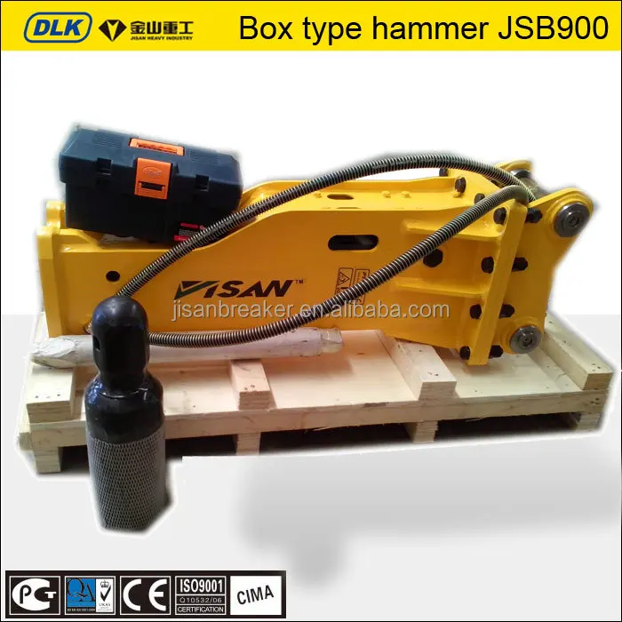 JISAN BRAND JSB400 hydraulic breaker jack hammer fit excavator in24ton
