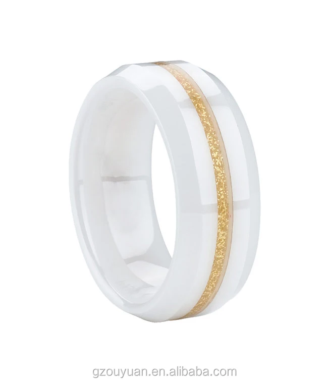Tungsten Ceramic Ring Ceramic Jewelry Anillos Piezo Ceramic Ring