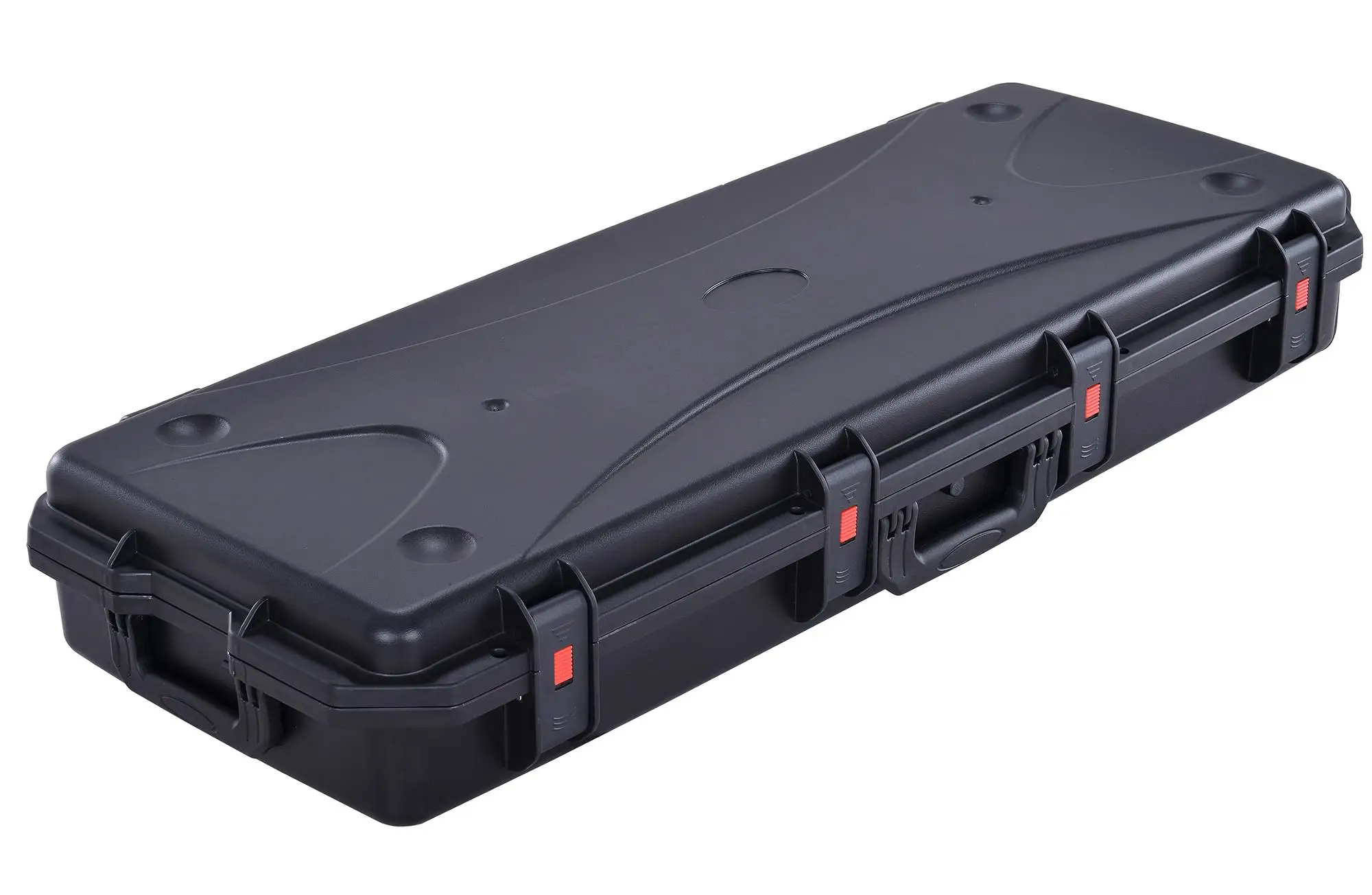 44 狩猎设备案例高冲击 pp 塑料防水防震硬枪盒与泡沫