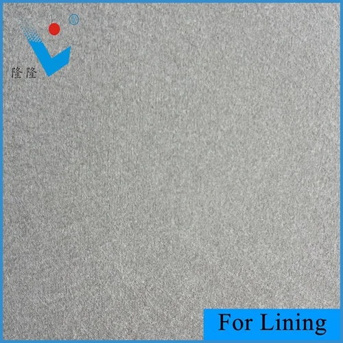 Pu synthetic shoes lining leather from china