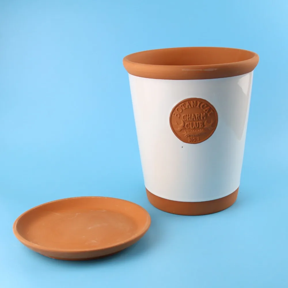 Hot Sale Ceramic Garden Plant Pot Glaze Plant Pot For Terracotta Plant
