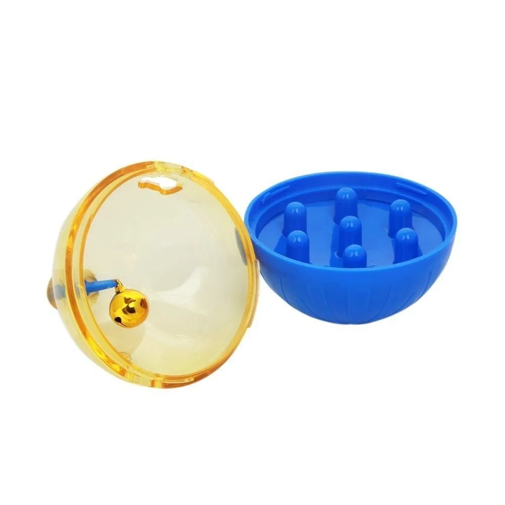 Dog Snack Dispenser Tumbler Iq Treat Dispensing Toy Food Feeder Pet