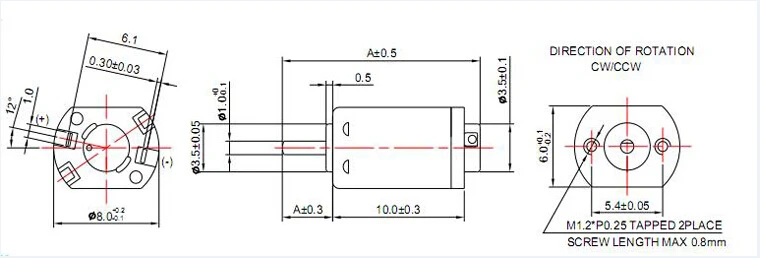 Small battery operated motors