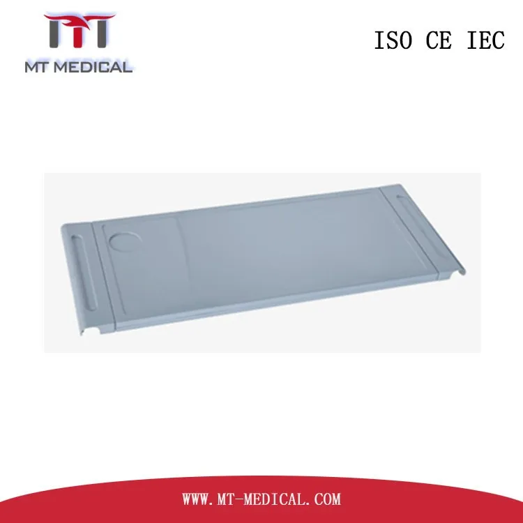 High Quality Steel height adjustable over bed table hospital Bed food table