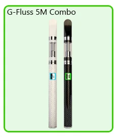 Greentime Gluss 5w cartridge ccell oil cartridge .5 ml vape cartridge wooden round mouthpiece