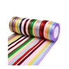 0.9cm 100% polyester custom printed minion grosgrain ribbon/DIY Christmas gift solid color craft satin ribbon