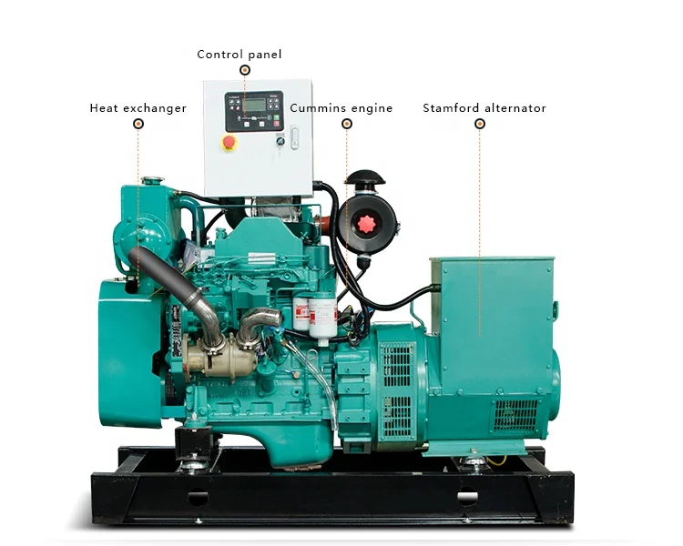 Powered By Cummins 4bt Marine Engine Genuine Diesel Marine Generator ...