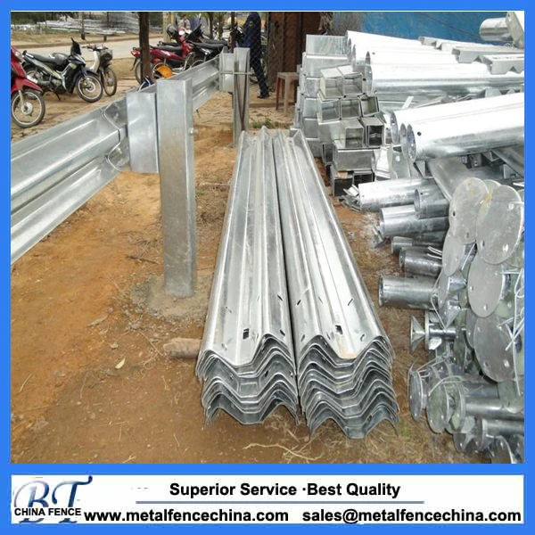 W Beam Guard Rails Protecting road used safety steel Highway Guardrail