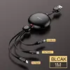 Cafele 3in1 USB Cable Wire Control Data Cable Lantern Style Charging Cable