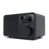 Desktop FM DAB Radio MDF Wooden Finish Digital Alarm Clock