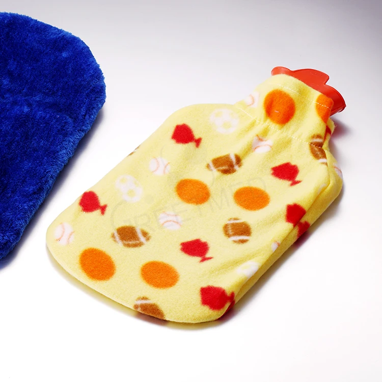 China Manufacturer Price Medical 2000ml Rubber Warm Hot Water Bag With