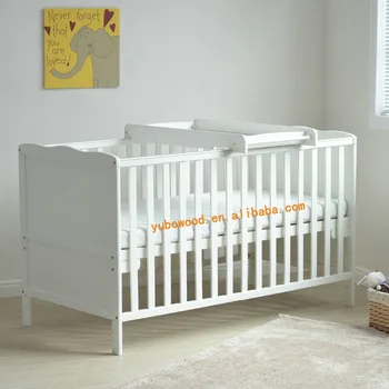 Baby cot bed with changing table, View 