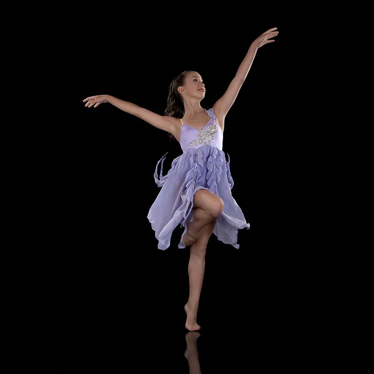 Lyrical Ballet Long Purple Dance Costume Dress ForGirls Buy Lyrical Ballet Long Purple Dance Costume Dress ForGirls Buy