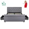 Free Sample King California Twin Parts Sleigh Bed Frame