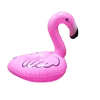 Manufacturer direct inflatable flamingo island float, ride-on flamingo, swimming pool float
