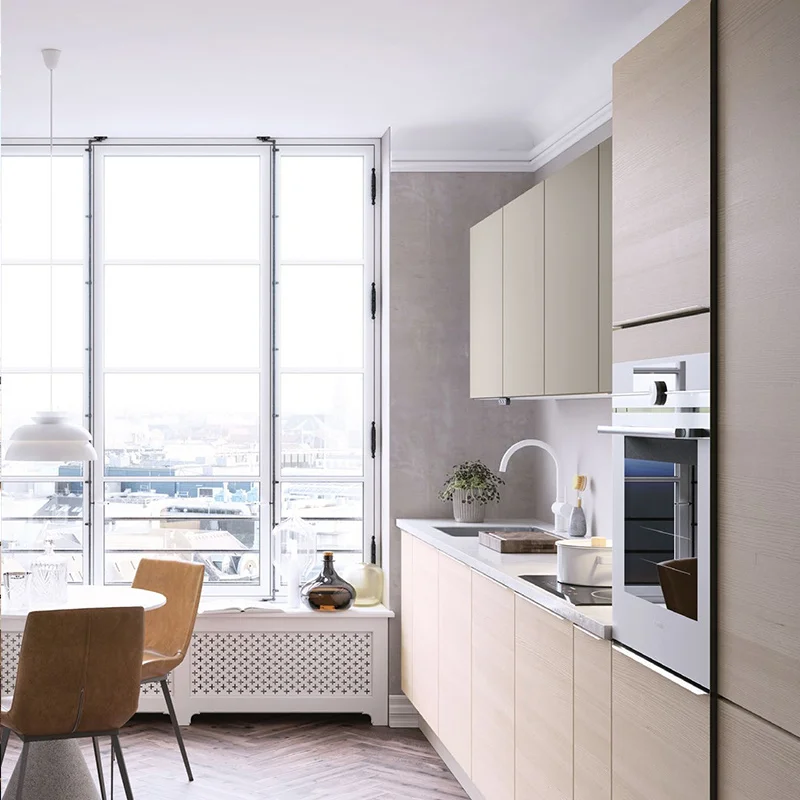 Diseño Libre/muestra Gratuita Foshan Muebles De Cocina De Madera/del