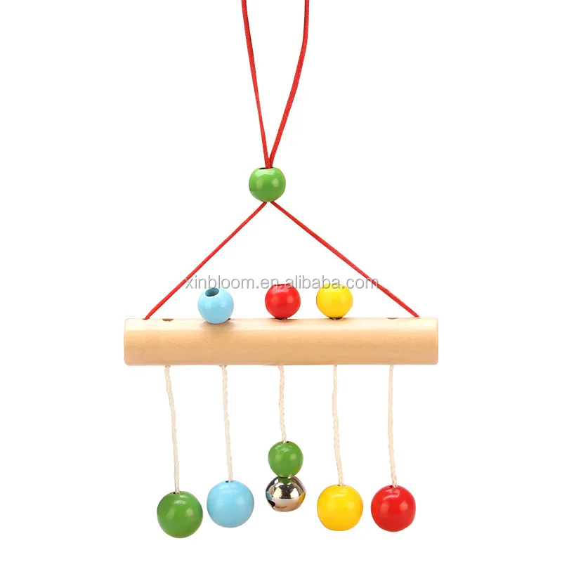 Wooden Baby Rattle set