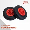 8" inch mini solid PU beach wheels tyre for kayak cart trolley