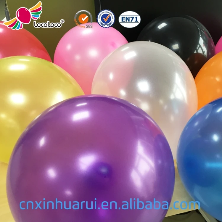 Balloon Factory Wholesale Us Standard 10 Inch Pearlized Metallic