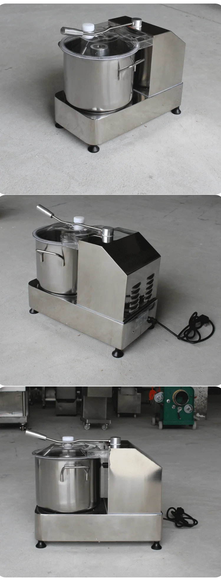 Parsley  lettuce chopping machine garlic paste making machine turnip chopping machine